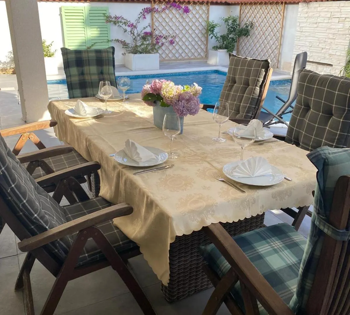 Apartment Private Pool,3 Bedrooms And 3 Bathrooms Biograd Na Moru Croatia
